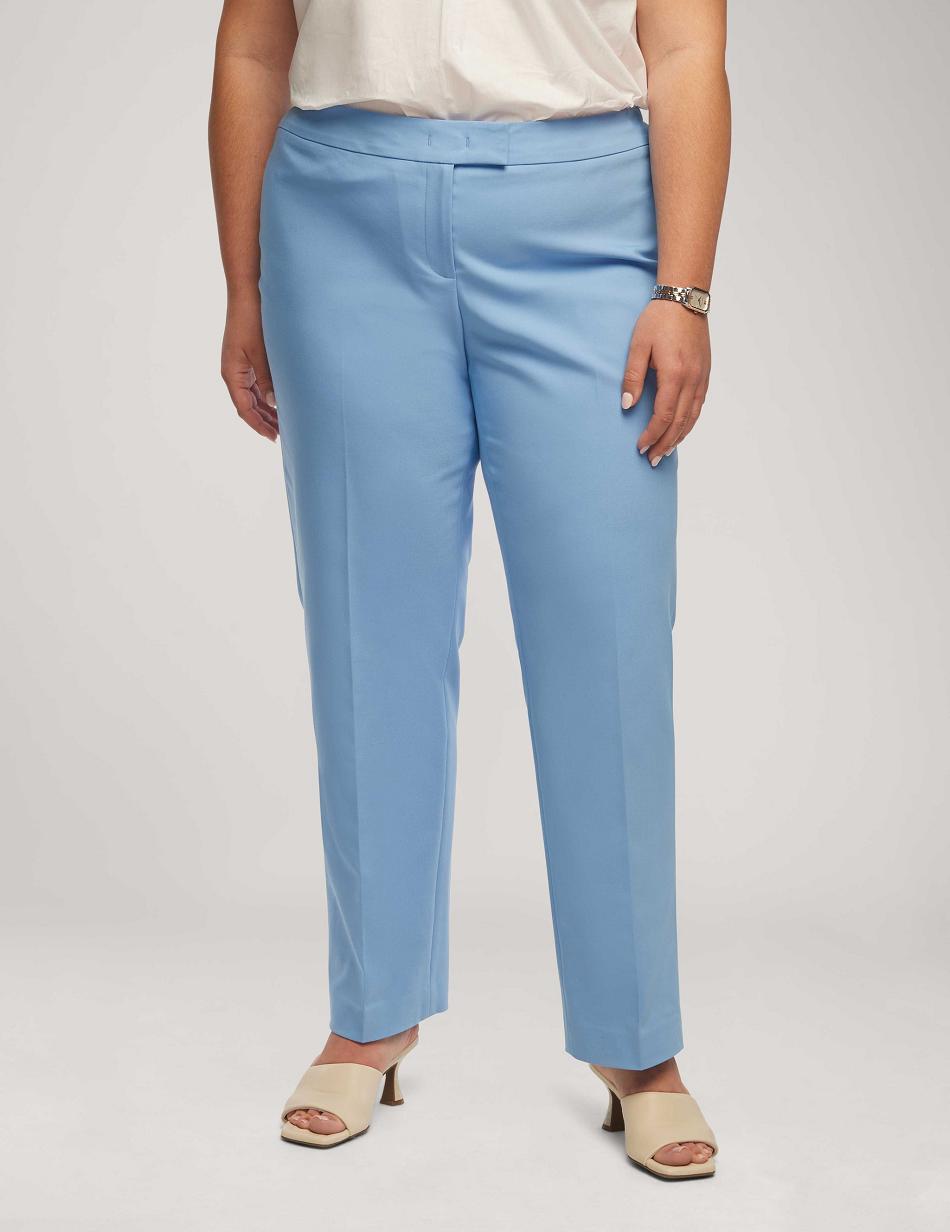 Grande Taille Anne Klein Coton Double Weave Bowie Pant   | NEY-1799018